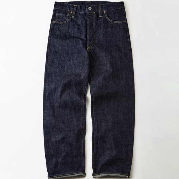 아웃스탠딩 W.W. II 셀비지 인디고 데님 L사이즈