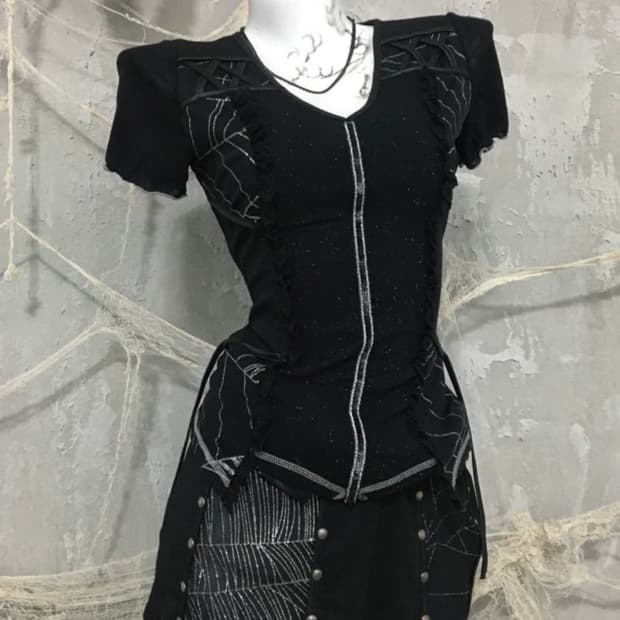Ozz on Gliter Detail Setup Shirt