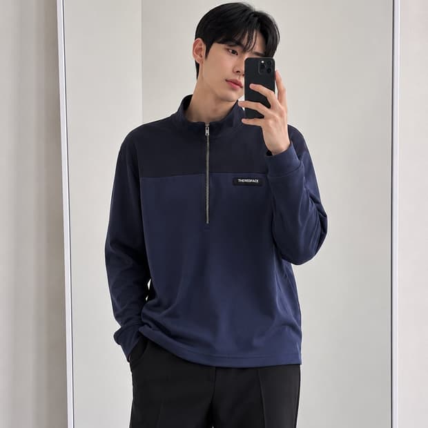 레드페이스 쿨드라이 기능성 반집업 (105/XL)