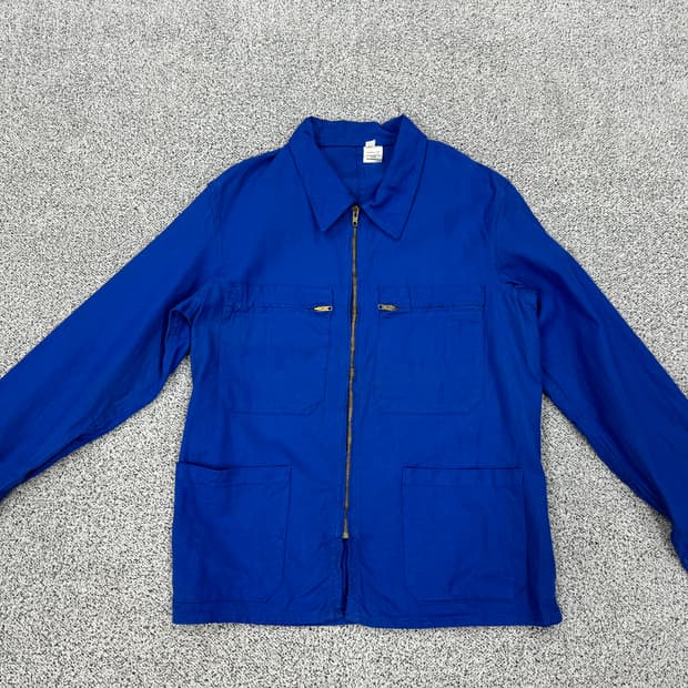 [M] 빈티지 프렌치워크자켓 지퍼