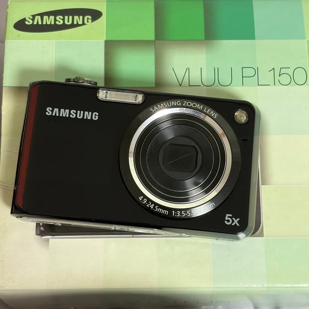 [한효주디카] 삼성 VLUU PL150 디지털 카메라