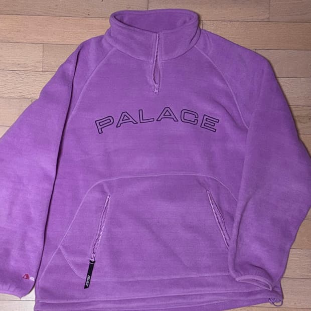팔라스 23fw 폴라텍 플리스 라일락 xl