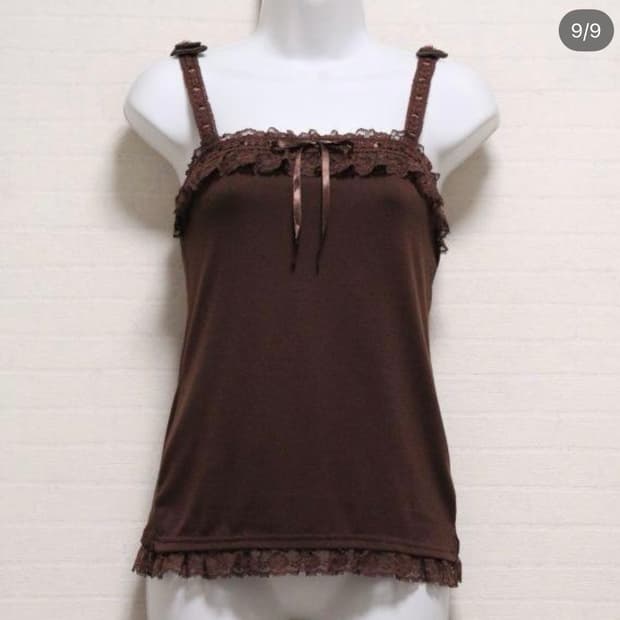 리즈리사 고전 대장 초코맛 리본 슬리브리스 라떼갸루 히메카지 큐롯