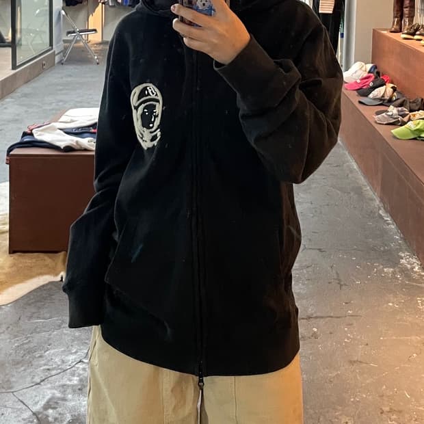 빌리언보이스클럽 블랙 후드 H296