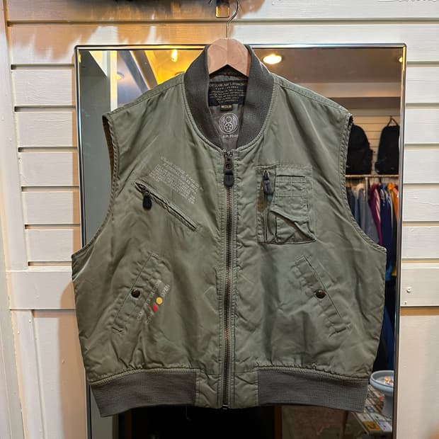 US Ma-1 미군 항공 베스트 