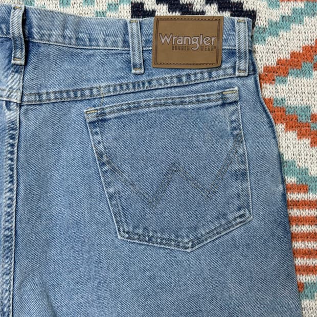 Wrangler 연청 데님 40x32