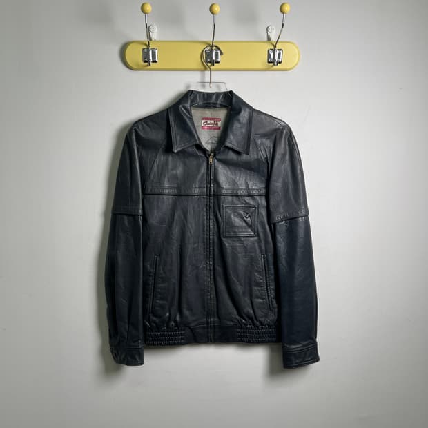 VTG 빈티지 양가죽 봄버 자켓 M