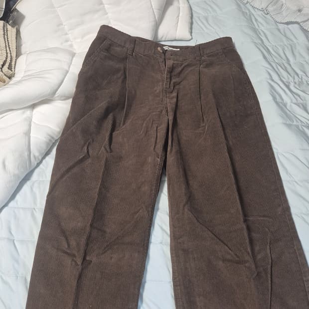 엑스컨테이너 코듀로이 팬츠 브라운 M