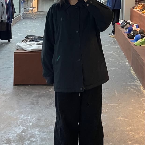 입생로랑 아카이브 폴리 쉘 블랙 자켓 H1283