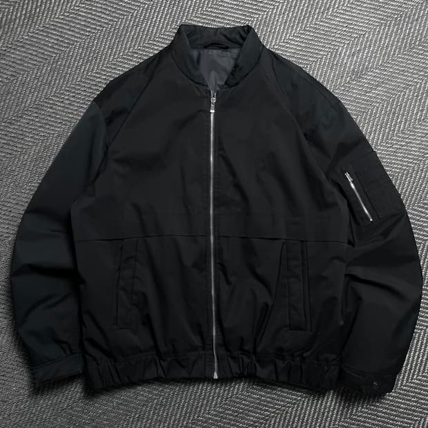 지오지아 신슐레이트 박시핏 패디드 항공 블루종 MA-1 점퍼o 6042