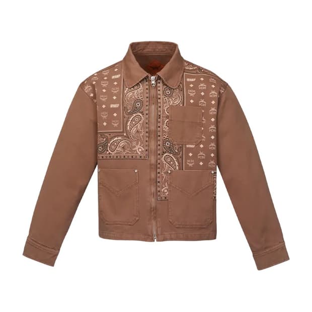 MCM X KASINA COTTON OXFORD WORK JACKET L