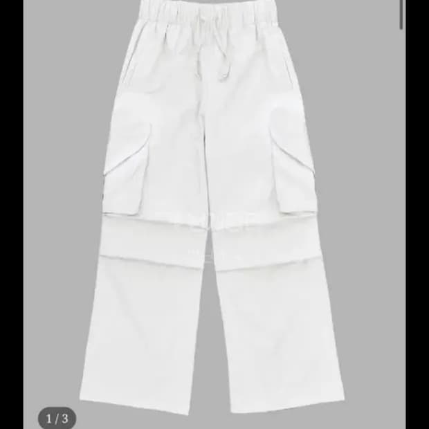 더뮤지엄비지터 하트 카고팬츠