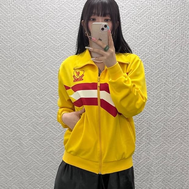 아디다스 희귀 레트로 키치 리버풀 유니폼 져지 집업 L C12871
