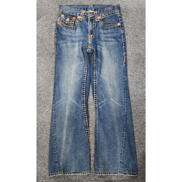 트루릴리젼 JOEY SUPERT 조이 슈퍼티 데님팬츠 청바지 32