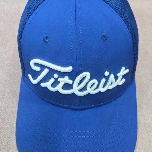 [정품] 타이틀리스트 x 뉴에라 콜라보 메쉬캡 (L-XL) 블루