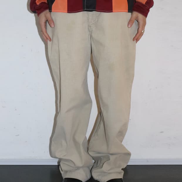 마리떼 프랑소와 저버 코듀로이 와이드 팬츠