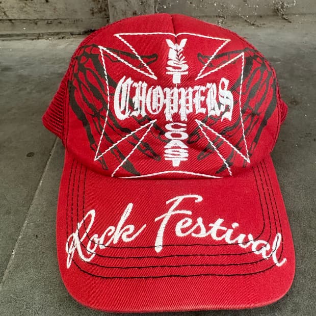 West coast choppers 메쉬 캡