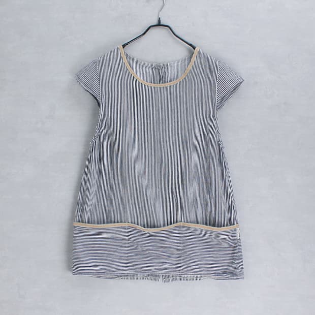 hickory work apron tunic