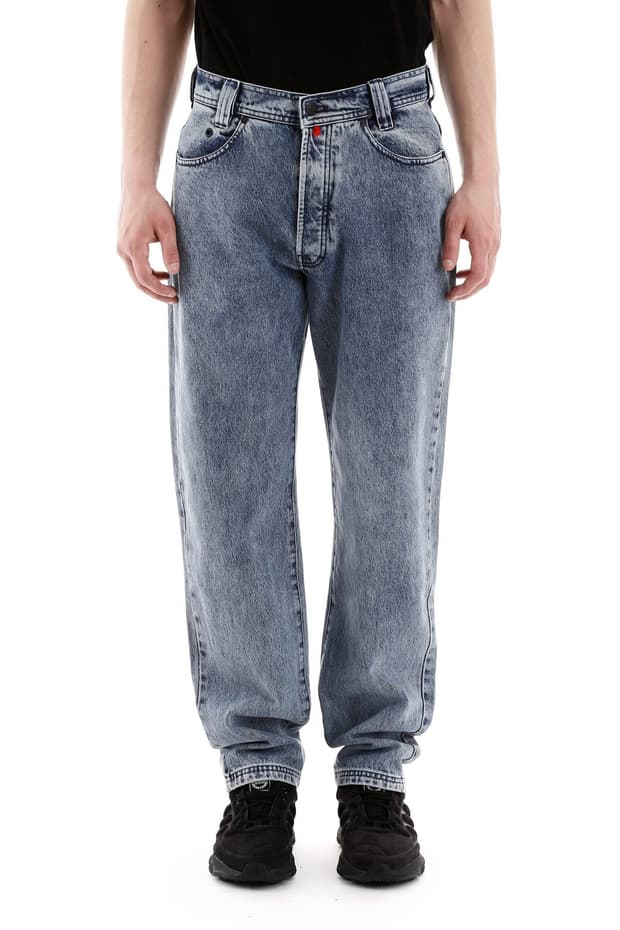 032c “NEXT” light blue jeans