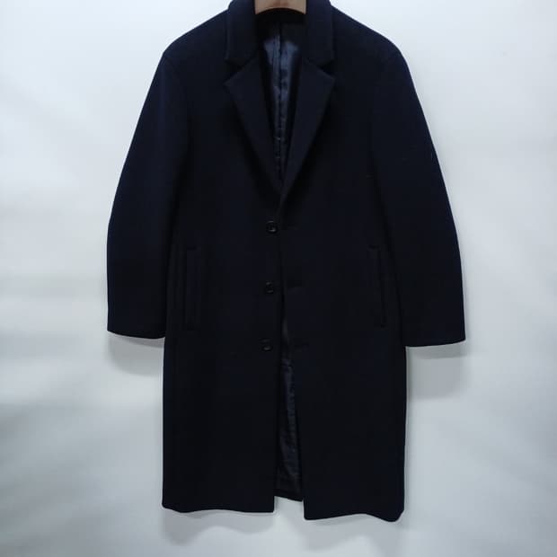 무신사스탠다드 캐시미어 세미오버 싱글코트 (M 95~100)