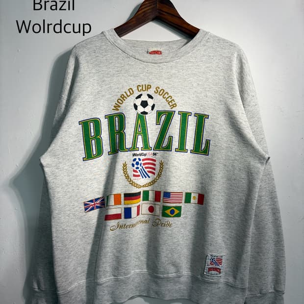 [L] 1994 brazil world cup sweat shirts 