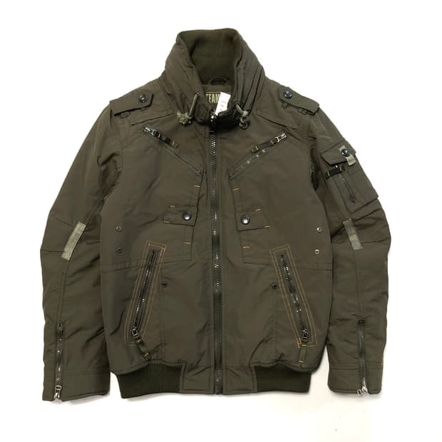 팀원 밀리터리 자켓 