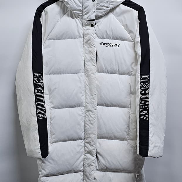 디스커버리 덕다운 롱패딩 90