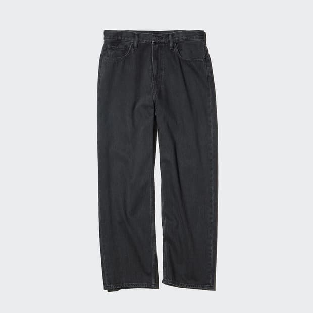 유니클로 와이드 스트레이트 진 30