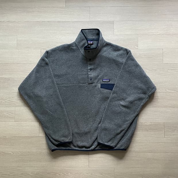 파타고니아 신칠라 니켈 네이비 그레이 플리스 patagonia