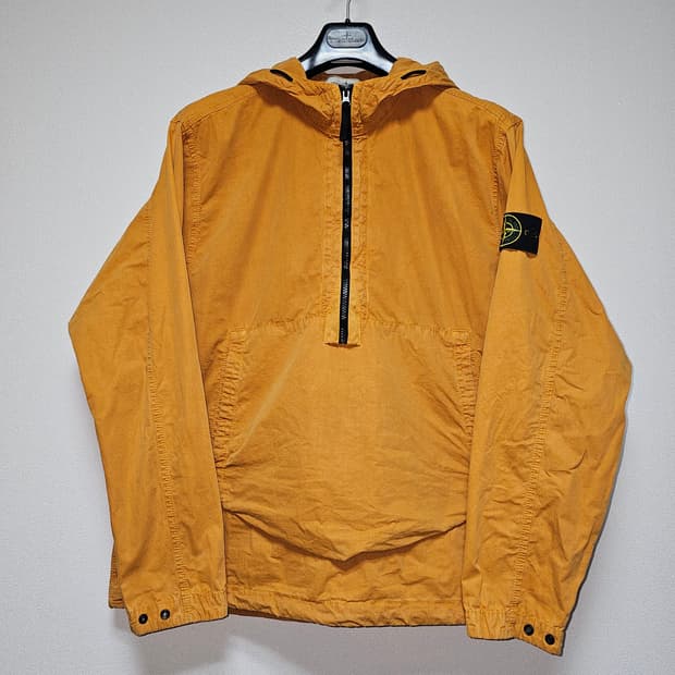 스톤아일랜드 브러쉬드 코튼 아노락