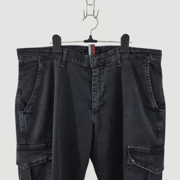 [XL]빠니깔레 이태리 가먼트다잉 카고팬츠 바지