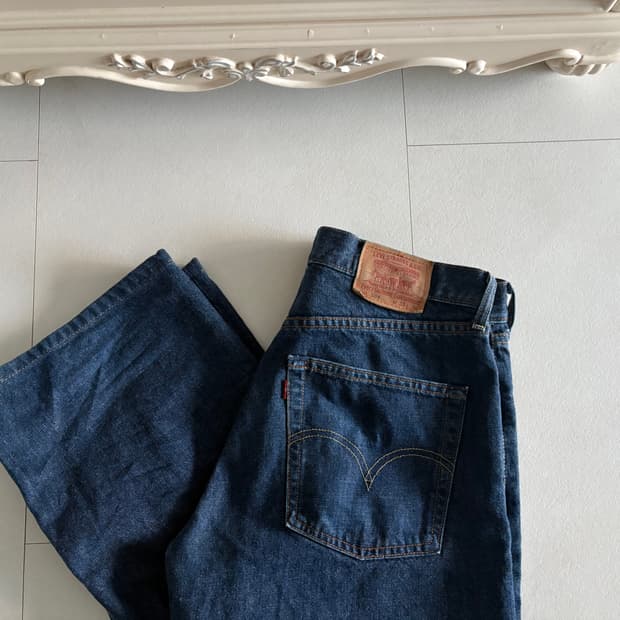 levi's) 504 wide denim pants