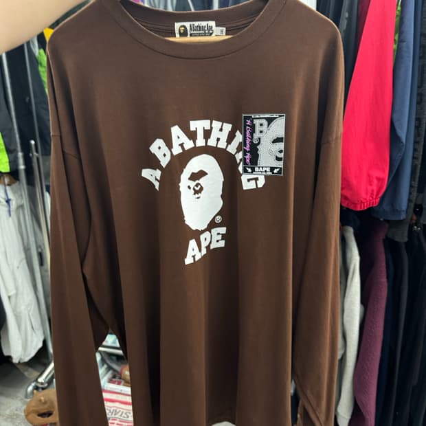 베이프 3xl 롱슬리브