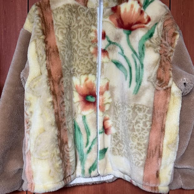 Aya yamanaka blanket jacket 블랭킷 자켓