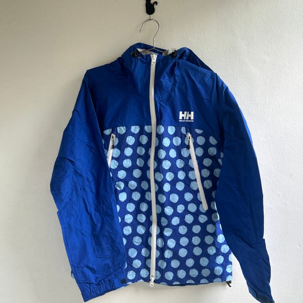 땡땡이 바람막이 