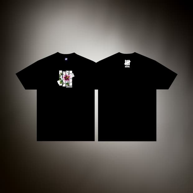 [M] 언디핏 코리아 익스클루시브 무궁화 티셔츠 블랙