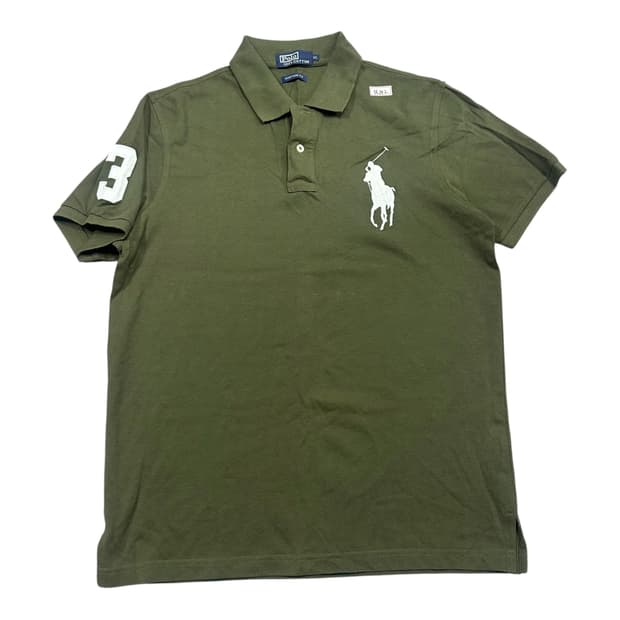 ✨ (바배) 폴로 랄프로렌 카키 빅포니 PK 카라 반팔티 