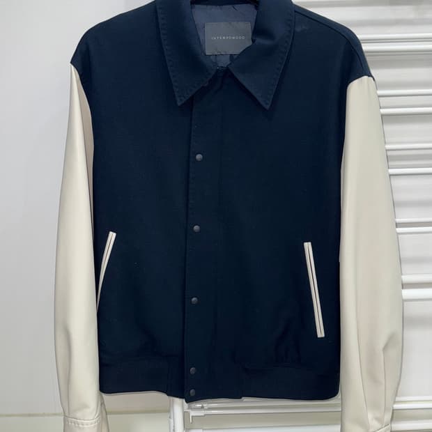 인템포무드 러닝 스티치 스타디움 점퍼