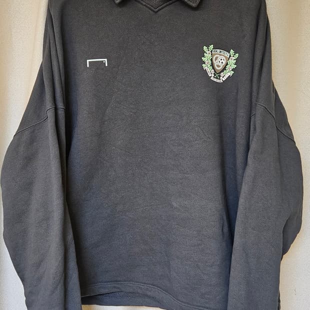 골스튜디오 헤링본원단 카라맨투맨 (2XL)