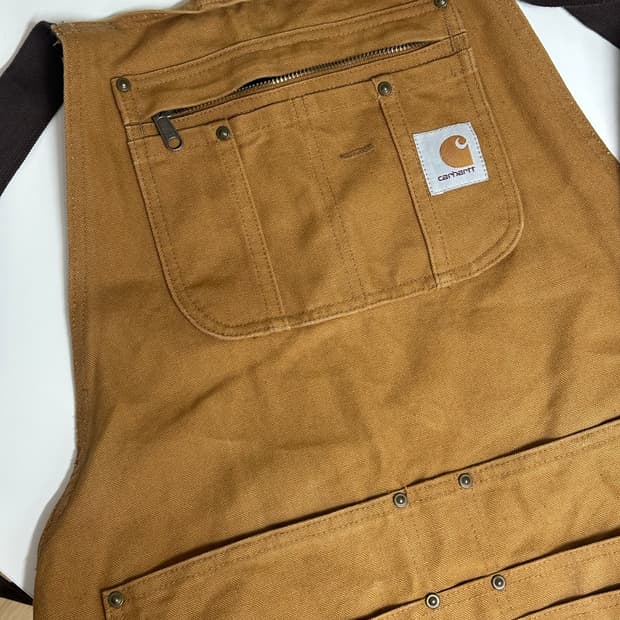 Carhartt denim apron