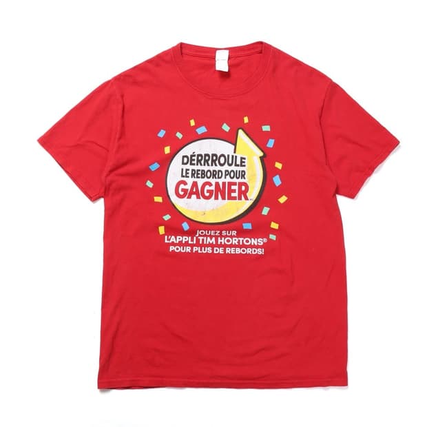 00’s Fruit of the loom Printing T-shirt