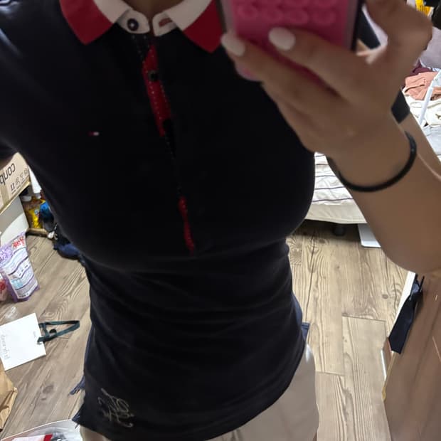 타미 슬림핏 희귀 카라티