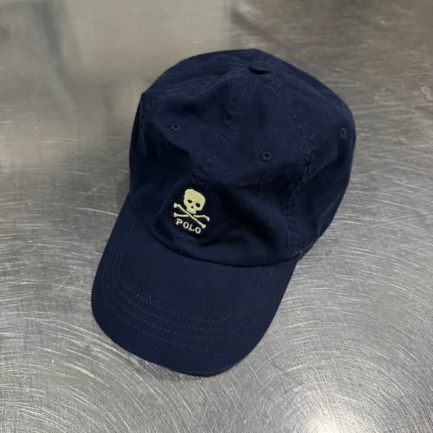 폴로 스컬 볼캡 - 네이비