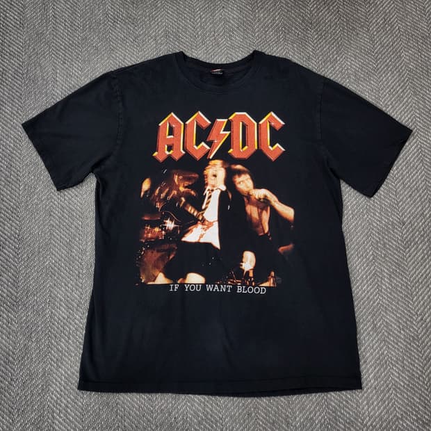 ACDC Rock 티셔츠