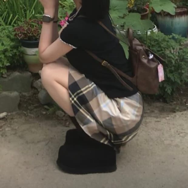 버버리 반팔 티