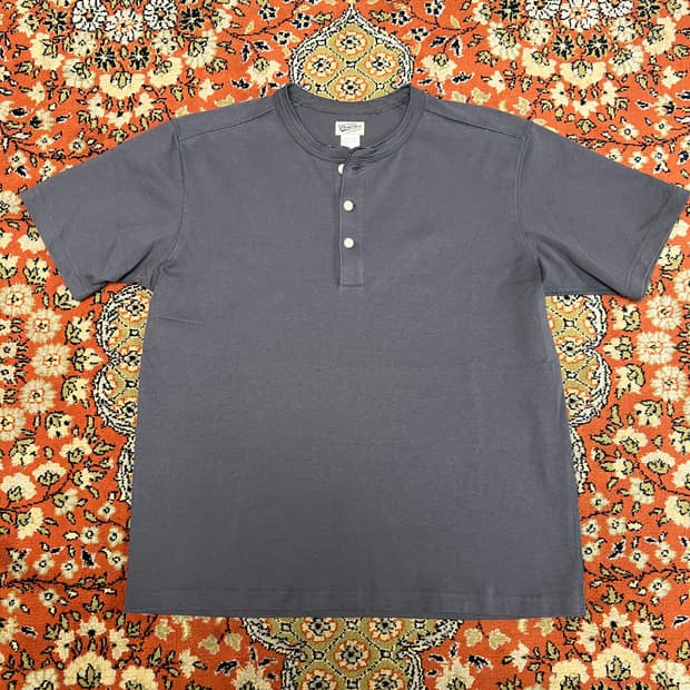 [XL] BRONSON 브론슨 헨리넥 다크그레이 반팔티