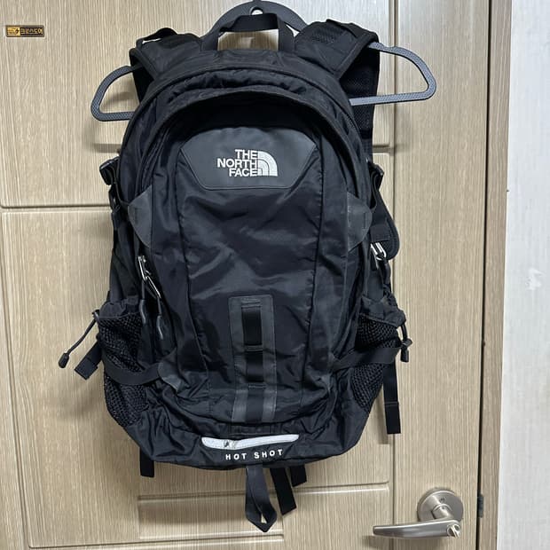 노스페이스 핫샷 백팩 블랙