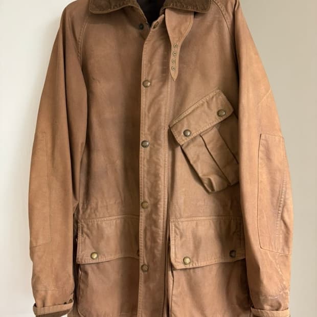 올드조 왁스 헌팅자켓 38