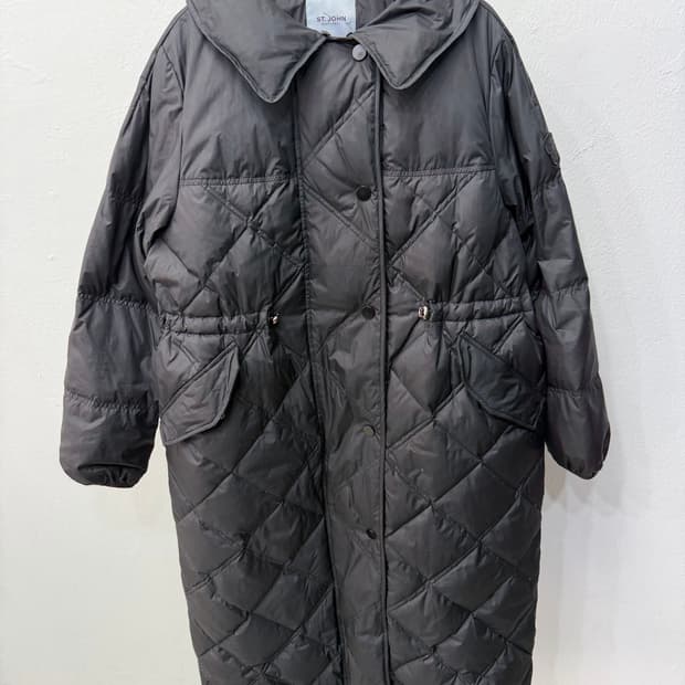정품) 세인트존 샌존 블랙라벨 퀼팅패딩 55