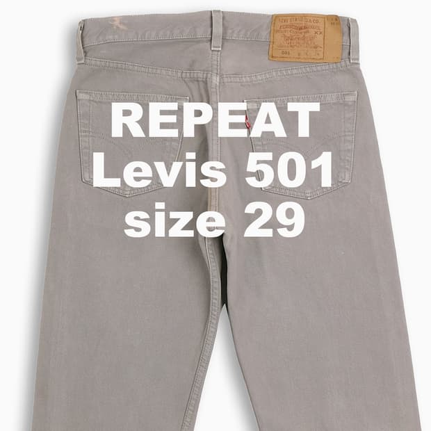 빈티지 리바이스 501 90s USA 29 인치 LV50130222
